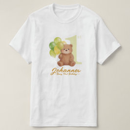 T-Shirt für Eltern zum ersten Geburtstag von Beary
