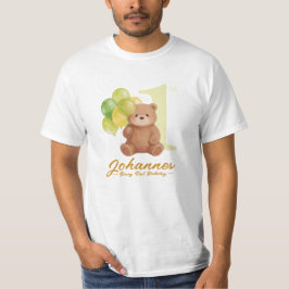 T-Shirt für Eltern zum ersten Geburtstag von Beary