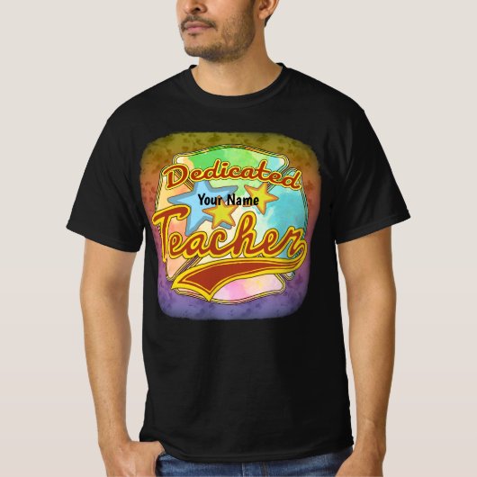T-Shirt für engagierte Lehrer (Vorderseite)