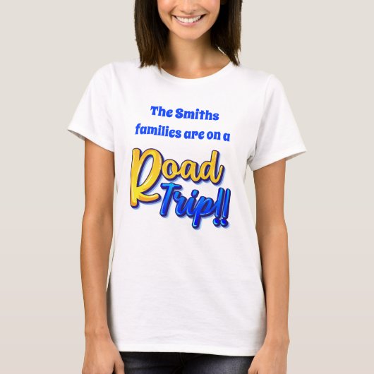 T - Shirt für Fahrten (Vorderseite)