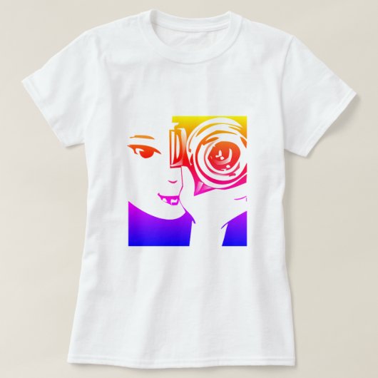 T - Shirt für Farbfotografie (Design vorne)