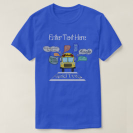 T - Shirt für Feldausflüge (CustumClass/School)