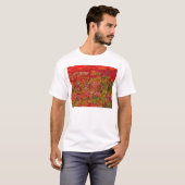 T - Shirt für Feldmalerei mit Wild-Blume (Vorne ganz)