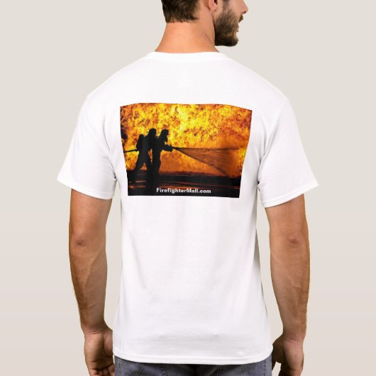 T - Shirt für Feuerwehr (Rückseite)