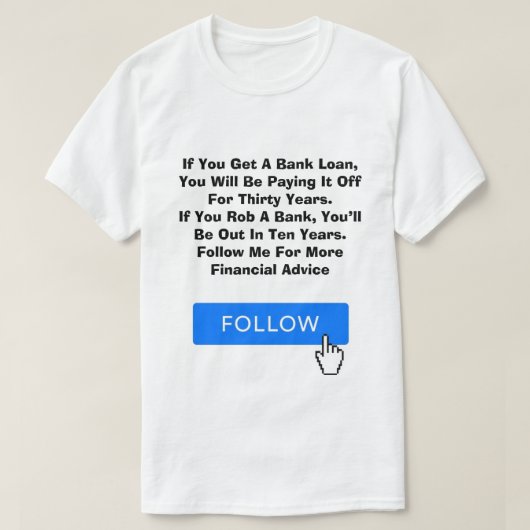 T - Shirt für Finanzberatung (Design vorne)