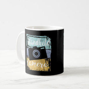 T-Shirt für Fotografen - Vintage Retro-Kamera Kaffeetasse