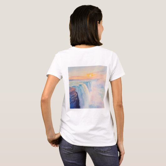 T-Shirt für Frauen (Schwarz voll)
