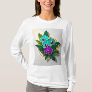T - Shirt für Frauen in der Orchidee