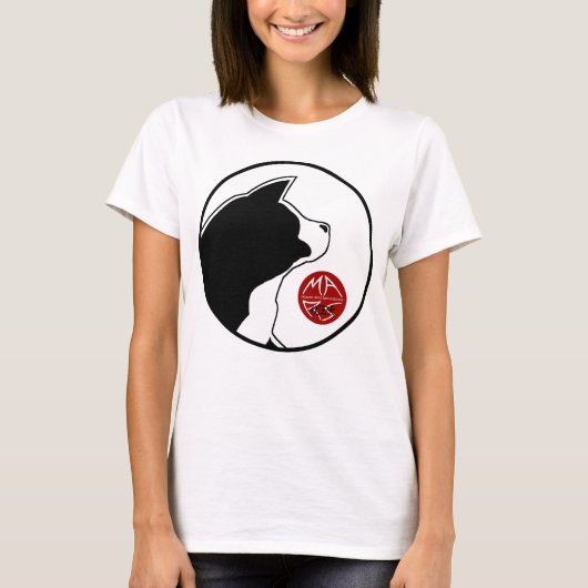T - Shirt für Frauen mit MARS-Logo (Vorderseite)