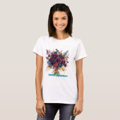 T - Shirt für Frauen Mit Monogramm (Vorne ganz)