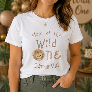 T-Shirt für Frauen zum ersten Geburtstag des wilde