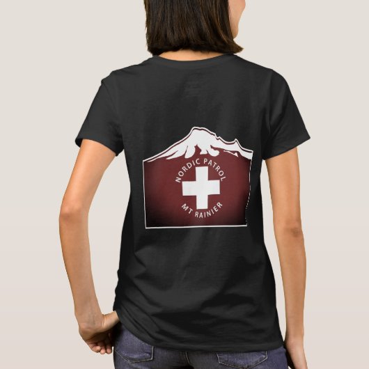 T-Shirt für Frauenlogo (Rückseite)