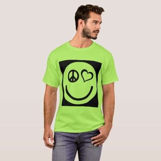 T - Shirt für Frieden und Liebe (Vorne ganz)