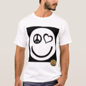 T - Shirt für Frieden und Liebe (Vorderseite)
