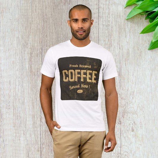 T - Shirt für frisch gebrühte Kaffeemaschinen