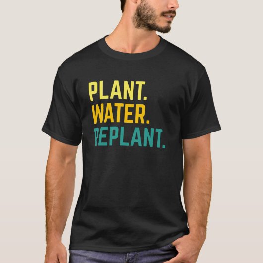 T-Shirt für Gartenarbeit und Nachhaltigkeitsenthus (Vorderseite)
