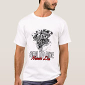 T-Shirt für geborene Reiter (Vorderseite)