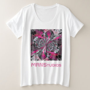 T - Shirt für gemischte Signale Plus Größe