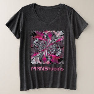T - Shirt für gemischte Signale Plus Größe