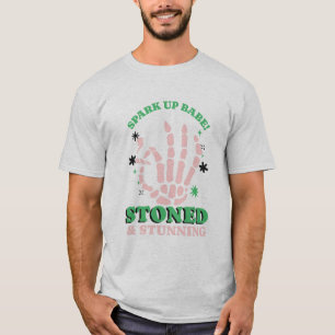T-Shirt für gesteinigtes und Atemberaubendes Skele