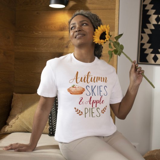 T - Shirt für Herbstflüge und Apples