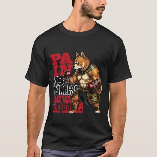 T - Shirt für Hunde kämpfen (Vorderseite)