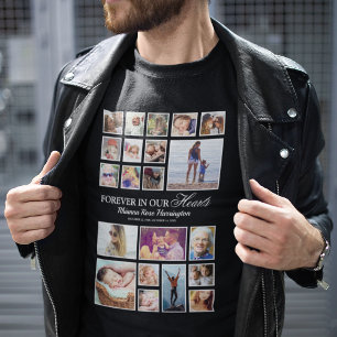 T-Shirt „Für immer in unseren Herzen“