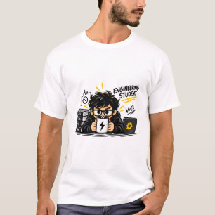 T-Shirt für Ingenieurstudenten Lustiges Elektrotec