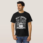 T - Shirt für jeden Musiker Alles was ich brauche (Vorne ganz)