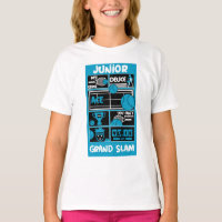 T-Shirt für junge Tennisspieler