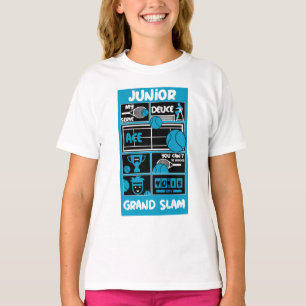 T-Shirt für junge Tennisspieler