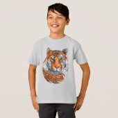 T - Shirt für Junge WILDEN TIGER (Vorne ganz)