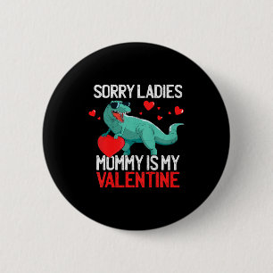 T-Shirt für Jungen zum Valentinstag Sorry Ladies M Button