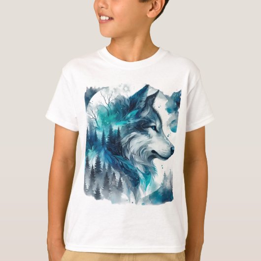 T - Shirt für Jungwolf (Vorderseite)
