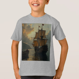T - Shirt für Kinder geeignet für Columbus Day