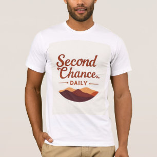 T-Shirt für Kinder "Second Chance Daily"