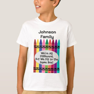 T-Shirt für Kinder zur Familienzusammenkunft