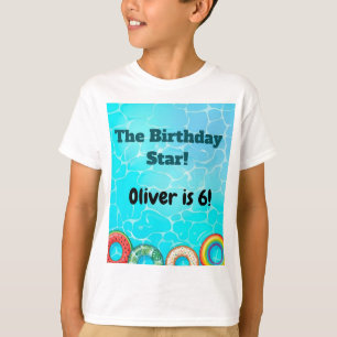 T-Shirt für Kinderpoolparty