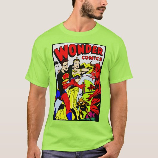 T - Shirt für klassische Wundermittel-Comicen (Vorderseite)