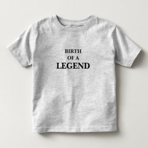 T - Shirt für Kleinkinder - Geburt einer Legende