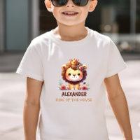 T - Shirt für Kleinkinder mit Niedlicher Löwe