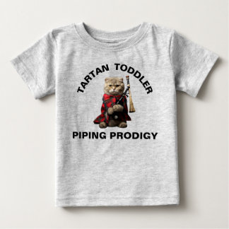 T-Shirt für Kleinkinder mit Scottish Fold Katze un