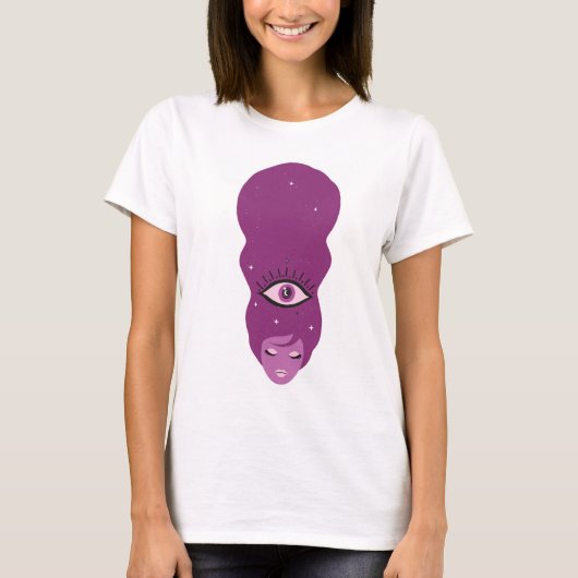 T-Shirt für kosmisches Sehen (Vorderseite)