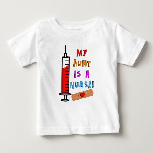 T - Shirt für Krankenschwestern Meine Tante ist Kr (Vorderseite)