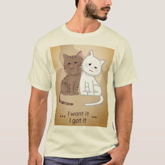 T - Shirt für künstlerisches und feines Muster - L