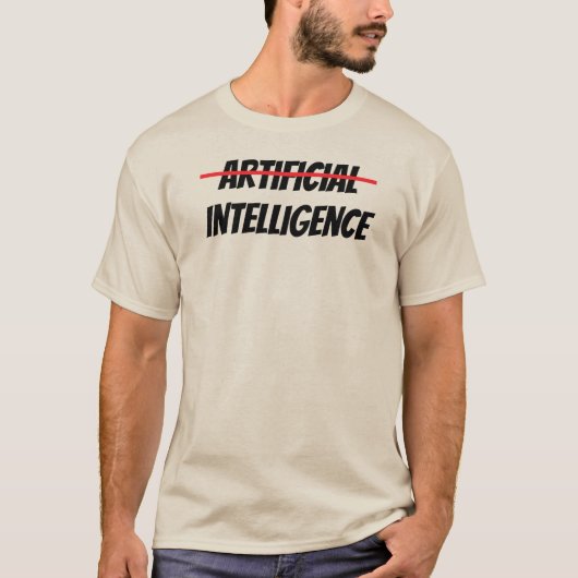 T - Shirt für künstliche Intelligenz (Vorderseite)