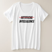 T - Shirt für künstliche Intelligenz (Design vorne)