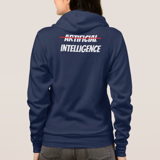 T - Shirt für künstliche Intelligenz (Rückseite)