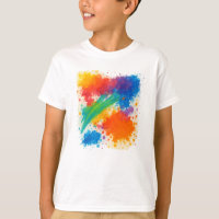 T - Shirt für kunstvolle Kinder