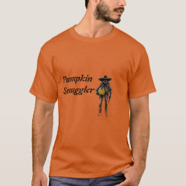 T-Shirt für Kürbisschmuggler. Halloween 